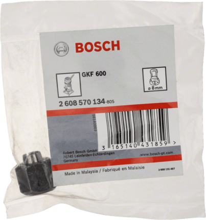 Bosch Collet for Bosch Palm Router GKF 600 Professional 2608570135 