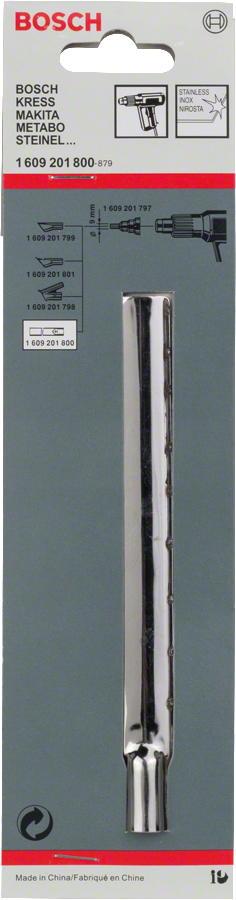 Bosch cutting nozzle 10 mm diameter for power tools.
