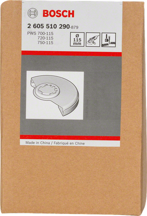 Bosch protective guard with cover 115 mm.