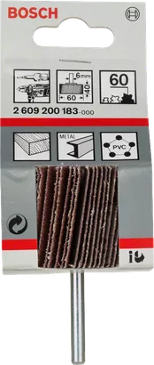 Bosch flap wheel 60 grit.