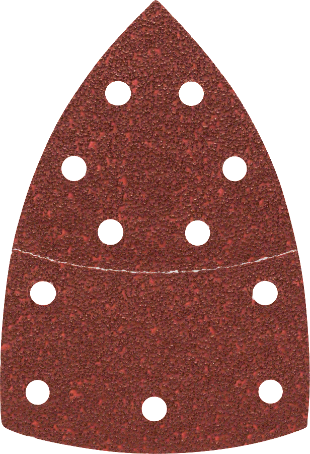 Bosch C430 sanding sheet 102x62mm, 11-hole, grit 40.