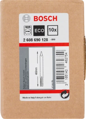 Bosch 400mm SDS-Max Point Chisels (10pk)