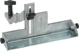 Bosch parallel and angle guide for precise cutting.