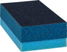 Bosch sanding sponge Pro Universal for fine sanding.