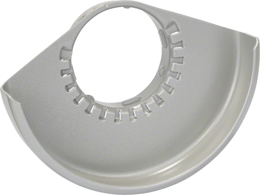 Bosch protective guard without cover, 115 mm diameter.