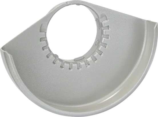 Bosch protective guard without cover, 125 mm diameter.