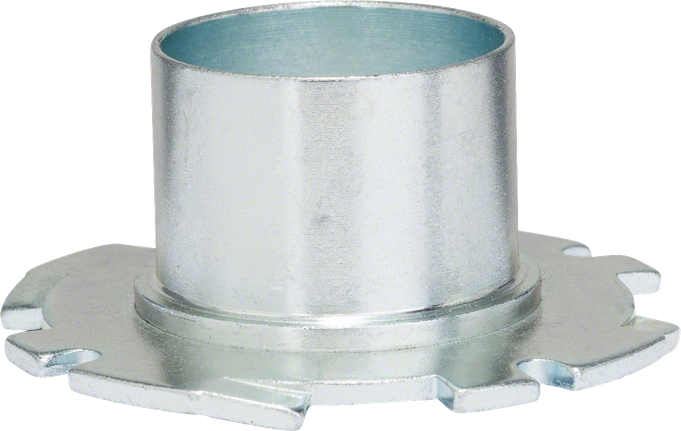 Bosch template guide 27mm for precise routing.