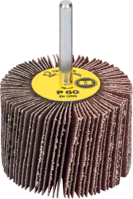 Bosch flap wheel 60 grit with 6mm straight shank.