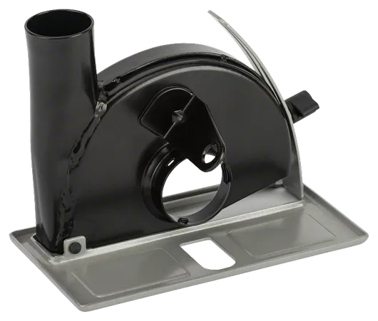 Bosch cutting guide with dust extraction outlet.