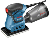 Bosch GSS 160-1 A orbital sander with microfilter.