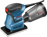 Bosch GSS 160-1 A orbital sander with microfilter.