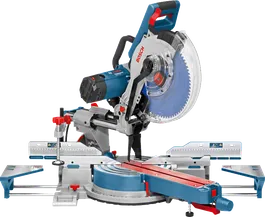 Bosch GCM 12 SDE sliding mitre saw with 305 mm blade.
