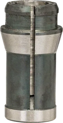 Bosch collet without locking nut, 1/4 inch diameter.