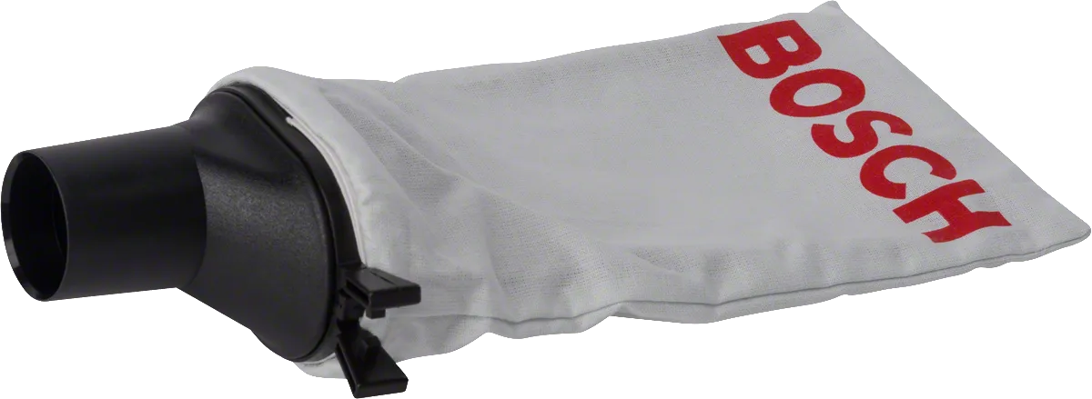 Bosch dust bag for collecting tool debris.