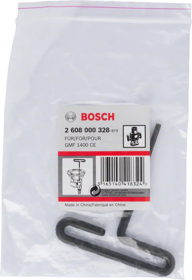 Bosch hexagon socket spanner set.
