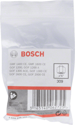 TREND 2608570112  3/8"  COLLET & NUT FOR BOSCH GOF1600 & GOF1700ACE ROUTER