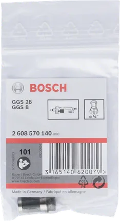 Bosch 1/4″ collet without locking nut.