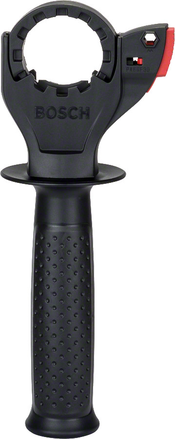 Bosch handle for impact drills with soft grip.