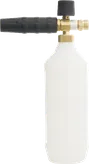 Bosch spray nozzle with 1-litre foam bottle accessory.