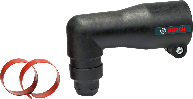 Bosch angle drill head attachment, compact design.