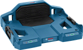 Bosch battery charging station for power tool packs.
