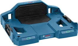 Bosch battery charging station for power tool packs.