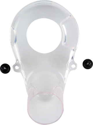 Bosch dust extraction guard for angle grinders.