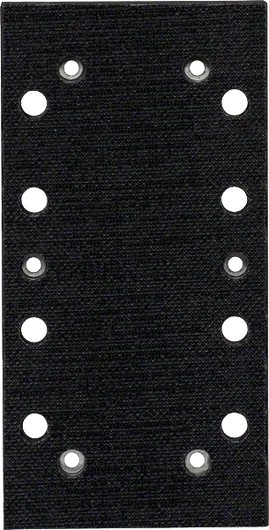 Bosch GSS sanding plate 92x182mm with 14 holes.