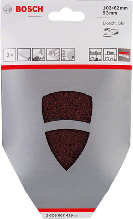 Bosch 2-piece cleaning fleece set.