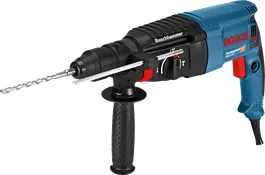 Bosch GBH 2-26 F rotary hammer drill with side handle.