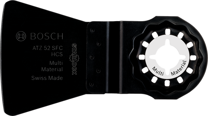 Bosch ATZ 52 SFC Starlock multi-material scraper blade.