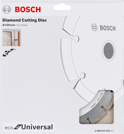 Bosch diamond cutting disc universal.