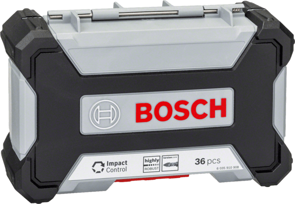 Bosch Professional 260925C159 8-Piece Control Screwdriver Bit & Multi-Purpose Drill Bit Set Pick and Click, Impact Driver Accessories