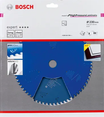 Bosch 230mm laminate saw blade.