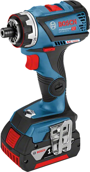 Bosch GSR 18V-60 FC cordless drill driver, FlexiClick system.