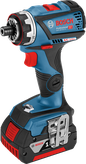 Bosch GSR 18V-60 FC cordless drill driver, FlexiClick system.