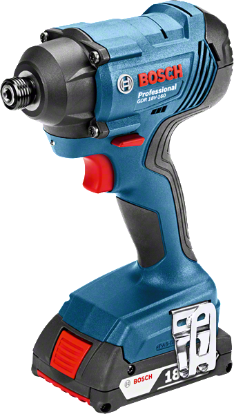 Bosch GDR 18V-160 cordless impact driver.