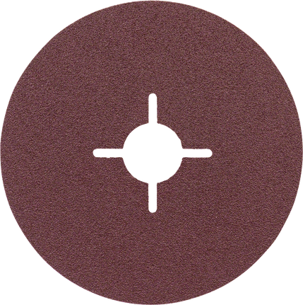 Bosch Fibre sanding disc R444 for metal, grit 100.