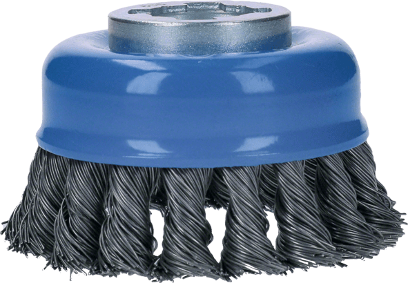 BOSCH Ø 75mm x-Lock Cup Brush Knotted Steel Wire 75 MM 05 MM x-Lock 