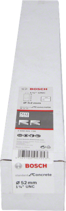 Bosch 52 mm concrete core bit.