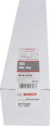 Bosch concrete drill bit 7.2 mm 1¼″ UNC.