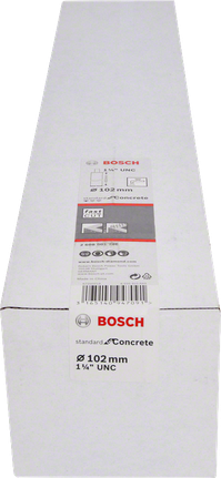 Bosch 102 mm concrete core bit.