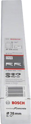 Bosch concrete drill bit 28 mm.