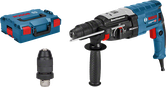 Bosch GBH 2-28 F rotary hammer with case and extra chuck.