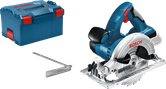 Bosch GKS 18V-LI cordless circular saw with case.