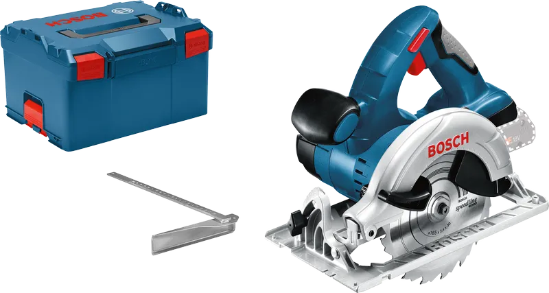 Bosch GKS 18V-LI cordless circular saw with case.