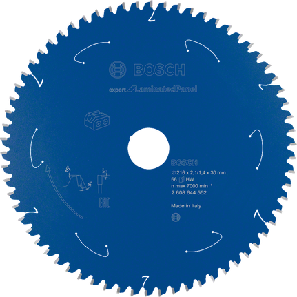 Bosch Expert for Laminated Panel 216mm circular saw blade.
