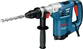 Bosch GBH 4-32 DFR rotary hammer drill with side handle.