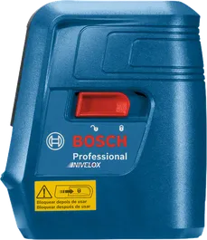 Blue Bosch laser level device.