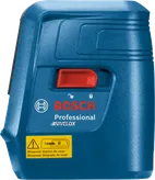 Blue Bosch laser level device.